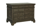 Coaster Hartshill 5-drawer File Cabinet Burnished Oak Model 881284